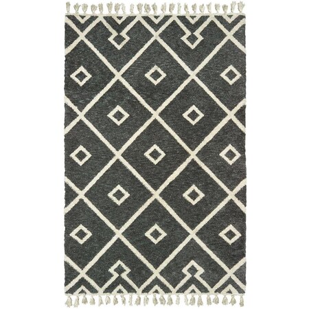 Oriental Weavers 2 ft. 6 in. x 8 ft. Madison Runner Rug Grey M61407076243ST